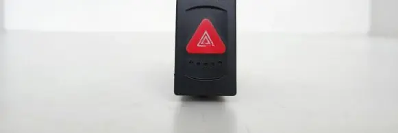 Volkswagen PASSAT B5 Hazard light switch 3B0953235C PA66GF30 WLBLAK