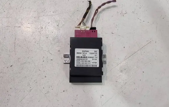 BMW 7 F01 F02 F03 F04 Fuel injection pump control unit/module 7229175 55892110 0083233737