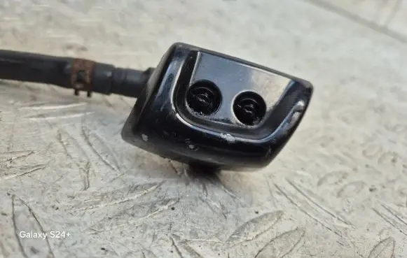 Headlight washer spray nozzle