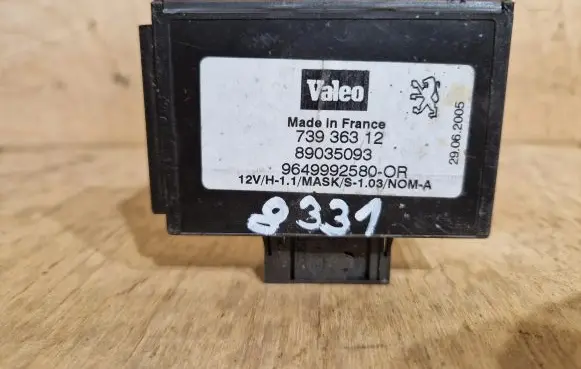 Peugeot 607 Door control unit/module 73936312 89035093 9649992580