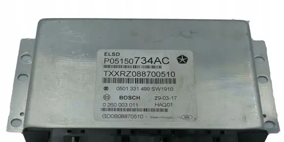 Jeep Grand Cherokee Engine control unit/module P05150734AC