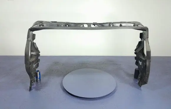 BMW X5 E53 Intercooler air guide/duct channel 7421675