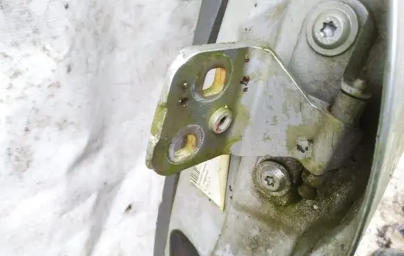 Renault Laguna I Rear door lower hinge