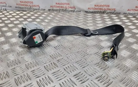 Audi A4 S4 B7 8E 8H Rear seatbelt 8E5857805D