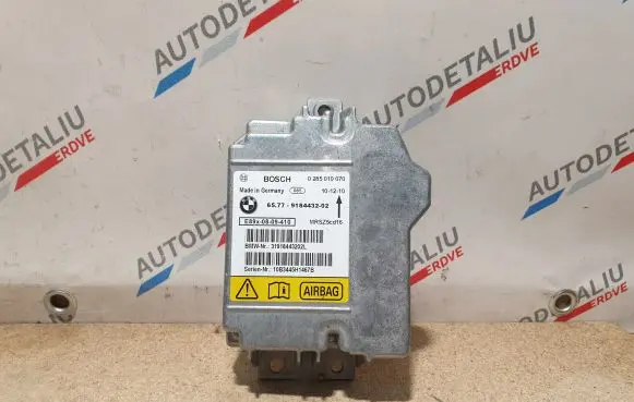 BMW X1 E84 Airbag control unit/module 9184432 65779184432 0285010070