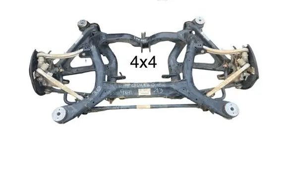 Volkswagen Touareg II Rear axle beam 7P0511025K 7P0500041