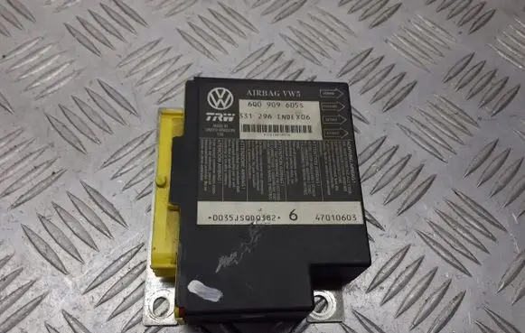 Volkswagen Polo IV 9N3 Airbag control unit/module 6Q0909605S