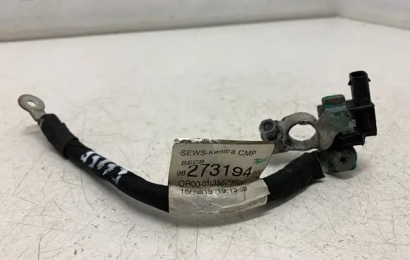 Opel Corsa F Negative earth cable (battery) 9827319480 9826099180