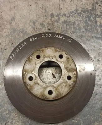 Nissan Primera Front brake disc