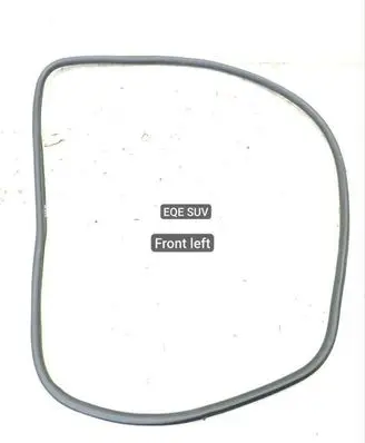 Front door rubber seal