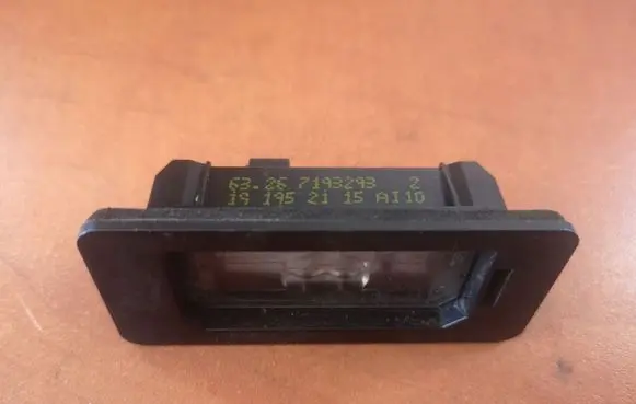 BMW X5 G05 Number plate light 7193293