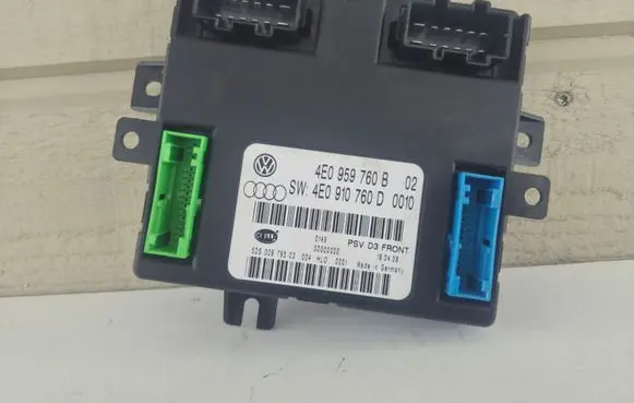 Audi A8 S8 D3 4E Seat control module 4E0959760B 4E0910760D 5DS00879503