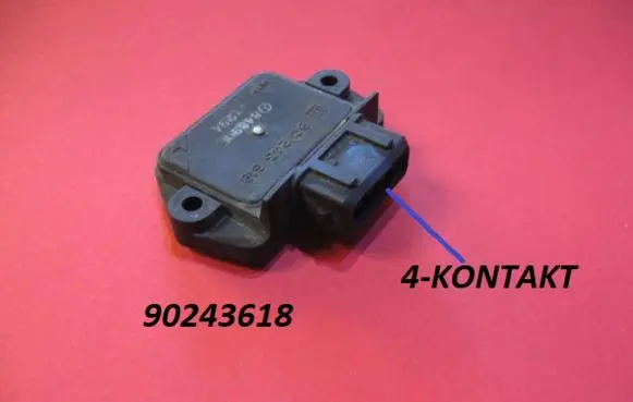 Opel Corsa B Ignition amplifier control unit 90243618