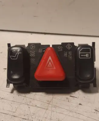 Mercedes-Benz E W210 Hazard light switch 2088200310