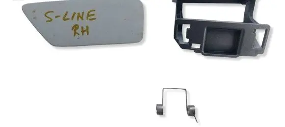 Audi A7 S7 4K8 Headlight washer spray nozzle cap/cover 4K8955276A 4K8807788D