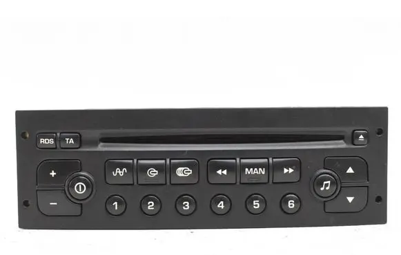 Peugeot 206 CC Radio/CD/DVD/GPS head unit 96489417XT00