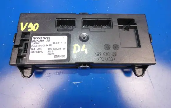 Volvo S90, V90 Air conditioner control unit module 31472269 XXXXXX72809