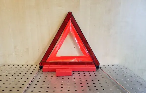 Emergency warning sign