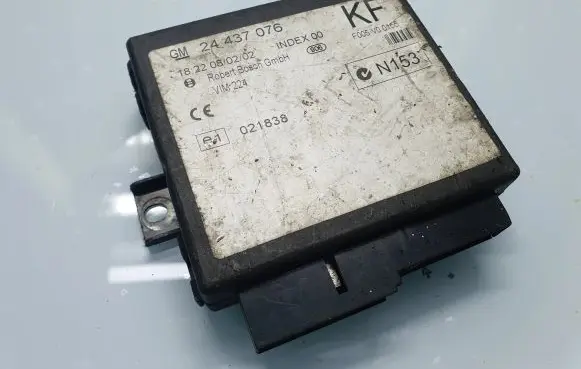 Opel Zafira A Comfort/convenience module 24437076