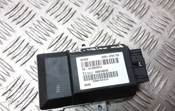 BMW 7 E65 E66 Steering rack control module 6764735
