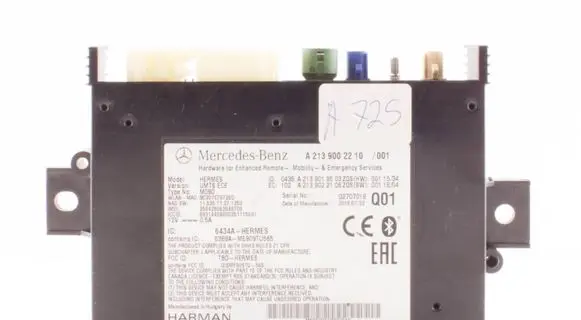 Mercedes-Benz C W205 Other control units/modules A2139002210 A2139019503 A2139022106