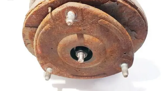 Coil spring mount