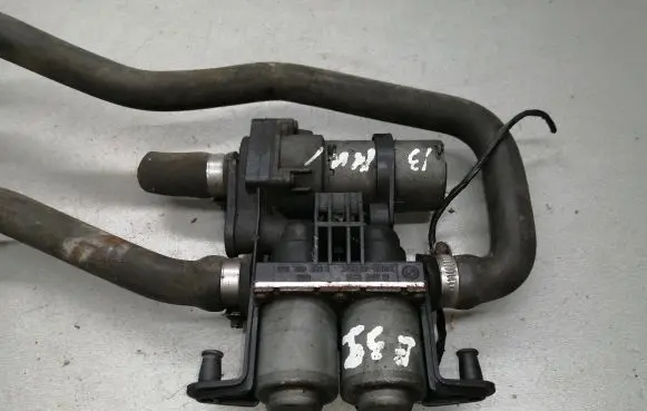 Coolant heater control valve