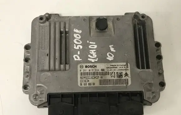 Peugeot 508 Engine control unit/module 9666986680 0281013334