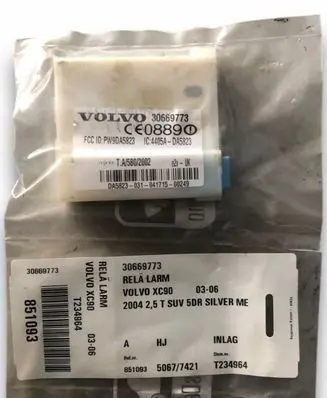Volvo XC90 Alarm control unit/module 30669773
