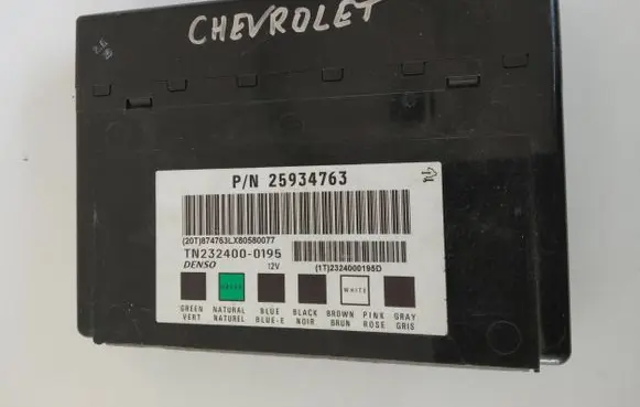 Chevrolet Captiva Other control units/modules 25934763 2324000195D TN2324000195