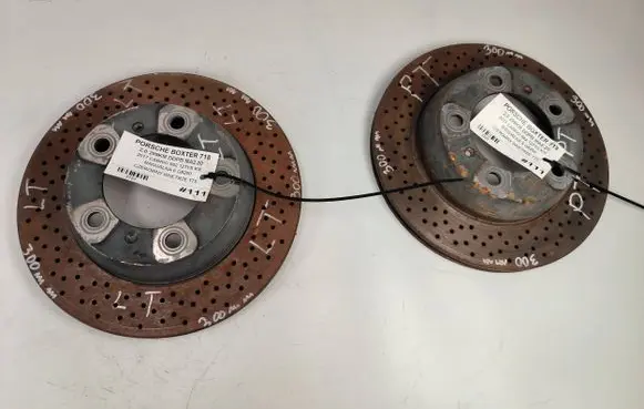 Porsche Boxster 982 Rear brake disc