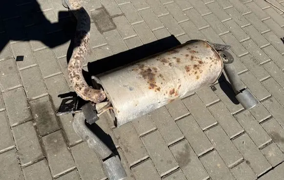 Ford Kuga I Front muffler/silencer 
