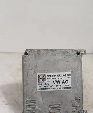 Volkswagen Tiguan Headlight ballast module Xenon 7P5941572AG 7P5941572A 10100500025