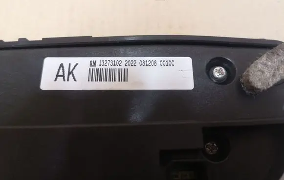 Opel Insignia A Climate control unit 13273102