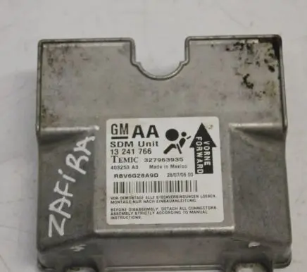 Opel Zafira B Airbag control unit/module 13241766 403253A3 327963935