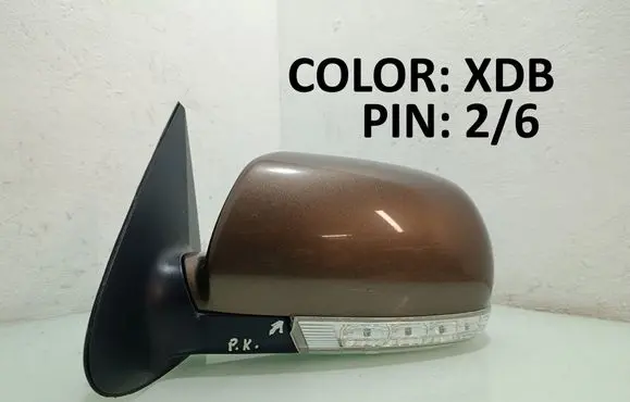 Hyundai Santa Fe Front door electric wing mirror 022575 E4022879