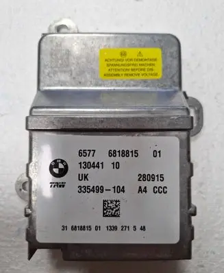 BMW X1 F48 F49 Airbag control unit/module 65776818815 6818815 335499104