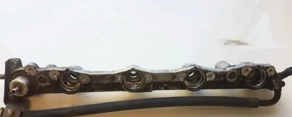 Ford Fiesta Fuel main line pipe MF9H487BA MF-9H487-BA