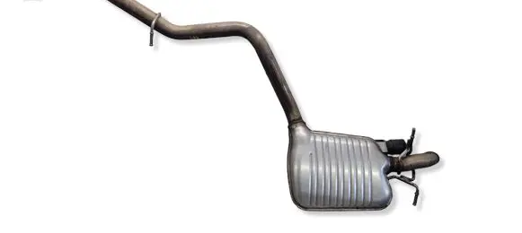 Mercedes-Benz E W212 Muffler/silencer A2124911100