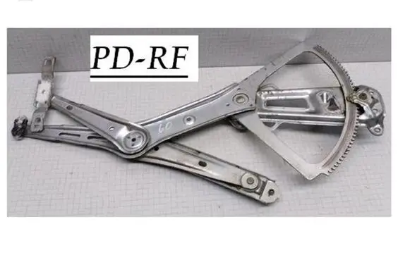Opel Astra G Front door manual window regulator 90521870