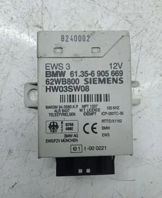 BMW 3 E46 Immobilizer control unit/module 6905669