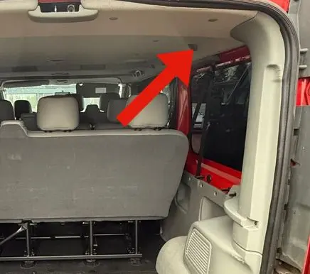 Opel Vivaro Headlining roof cover 91167049 8200030826