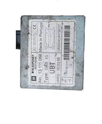 Opel Vectra C Antenna control unit 13111066 7643121310
