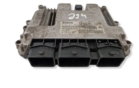 Citroen C3 Engine control unit/module 9657061180 0281011861