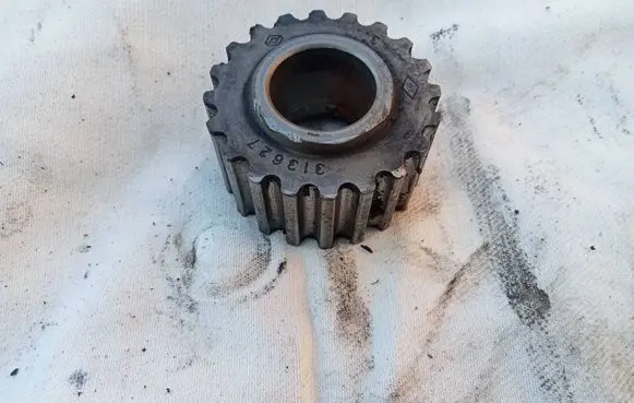 Renault Megane II Crankshaft pulley 313627