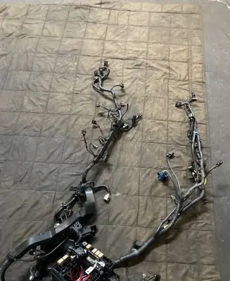 Engine installation wiring loom