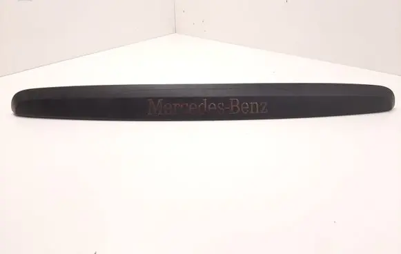 Trunk door license plate light bar