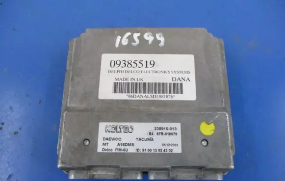 Chevrolet Tacuma Engine control unit/module ECU 09685519