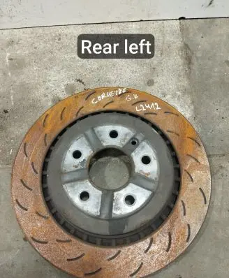 Chevrolet Corvette C7 Rear brake disc