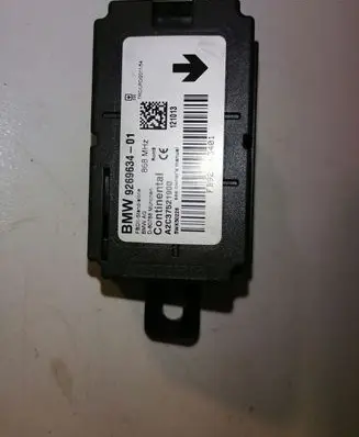 BMW 3 F30 F35 F31 Alarm control unit/module 9269634